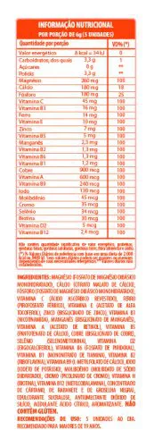 BELT +23 SABOR SMOOTHIE DE FRUTAS MULTIVITAMÍNICO E MULTIMINERAL